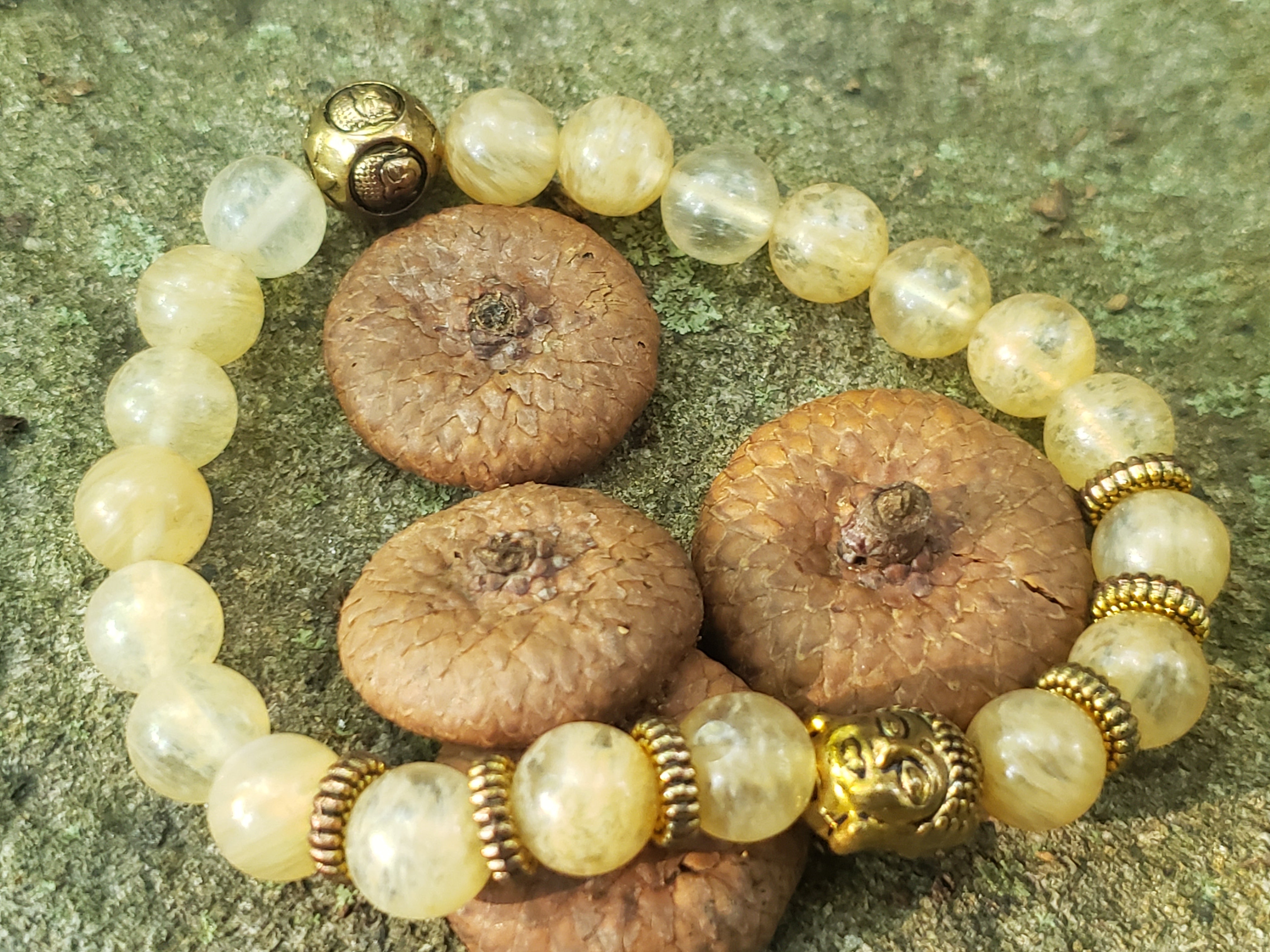 Rutilated Quartz Bracelet