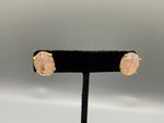 Natural Stone Stud Earrings