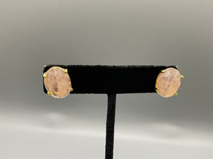 Natural Stone Stud Earrings