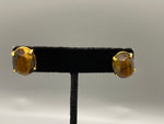 Natural Stone Stud Earrings