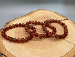 Watermelon Tourmaline Beaded Bracelet
