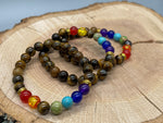 Tiger Eye 7 Chakra Bracelet