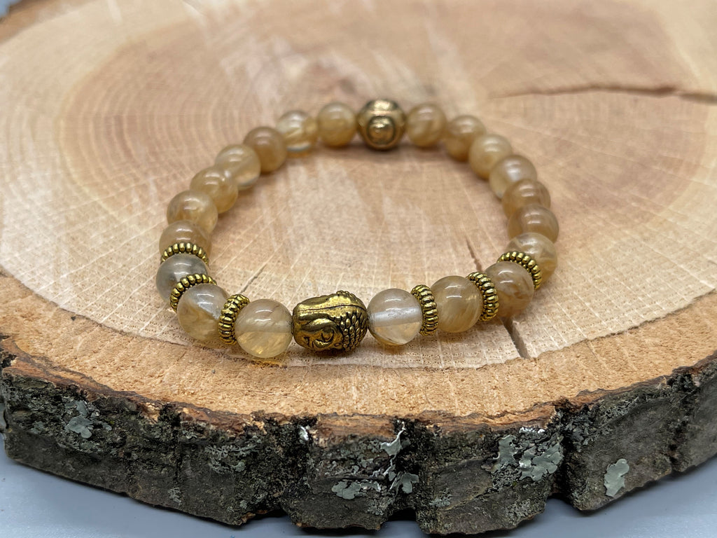 Rutilated Quartz Bracelet