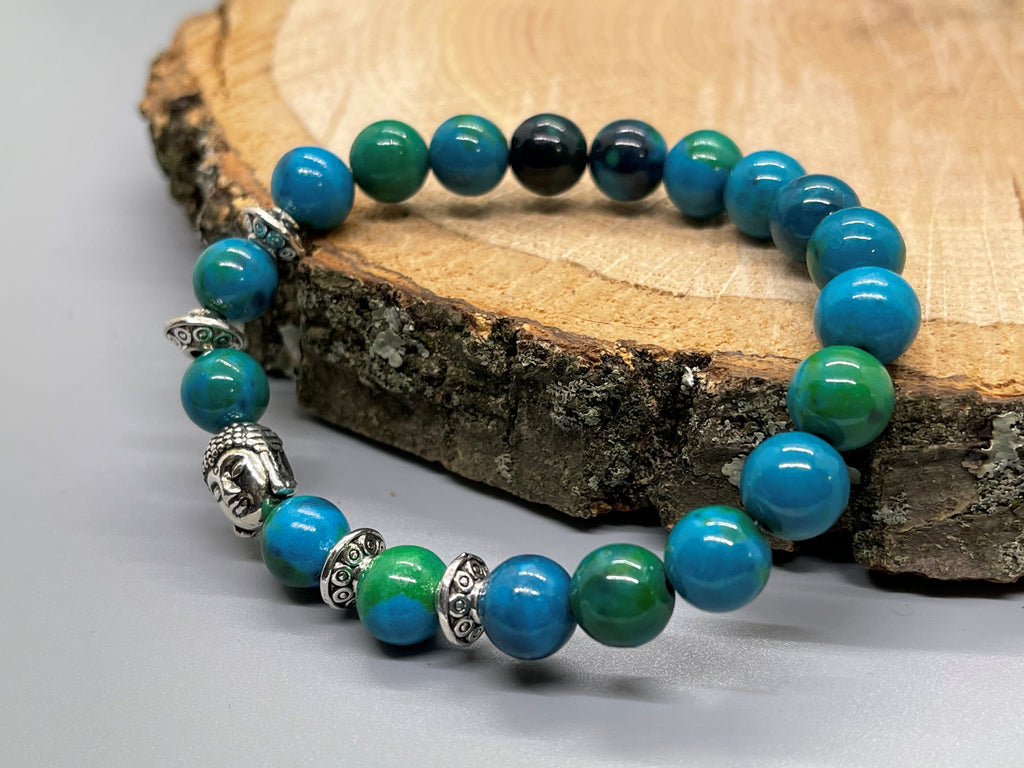 Phoenix Stone Budda Charm Bracelet