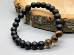Tiger Eye w/ Onyx Bracelet