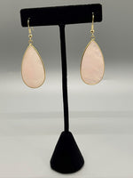 Rose Quartz Tear Drop