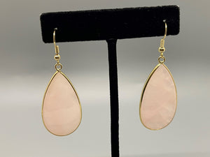 Rose Quartz Tear Drop