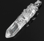 Dragon Bail Natural Gems Stone Pendant