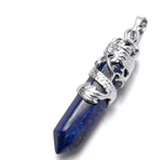 Dragon Bail Natural Gems Stone Pendant
