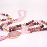 Peace in Love Mala and Bracelet Set