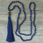 Lapis Lazuli Nepal Pendant 108 Mala