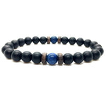 Natural Bead Bracelet Lava Stone Diffuser for Men