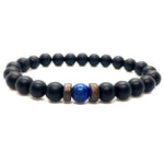 Natural Bead Bracelet Lava Stone Diffuser for Men