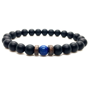 Natural Bead Bracelet Lava Stone Diffuser for Men