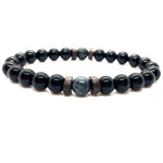 Natural Bead Bracelet Lava Stone Diffuser for Men