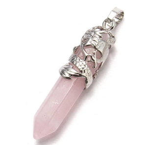 Dragon Bail Natural Gems Stone Pendant